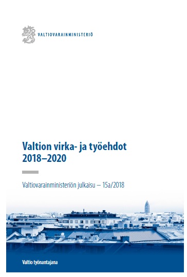Valtion virka- ja työehdot 2018-2020.