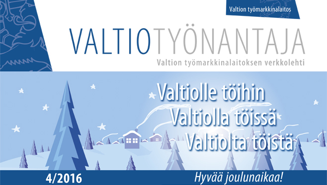 Valtiotyönantaja 4/2016.