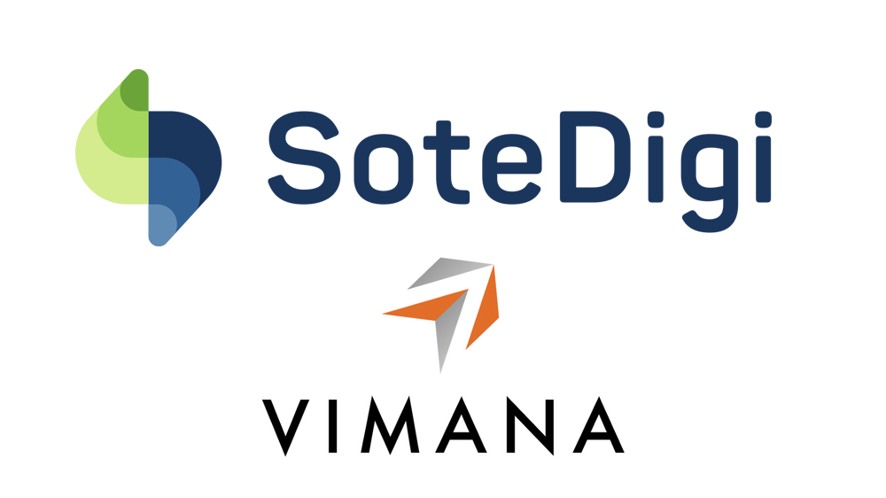 SoteDigi Oy:n ja Vimana Oy:n logot.