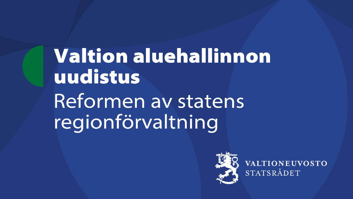 Valtion aluehallinnon uudistus.