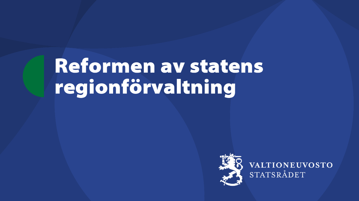 Valtion aluehallinnon uudistus.