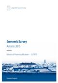 Economic Survey, autumn 2015