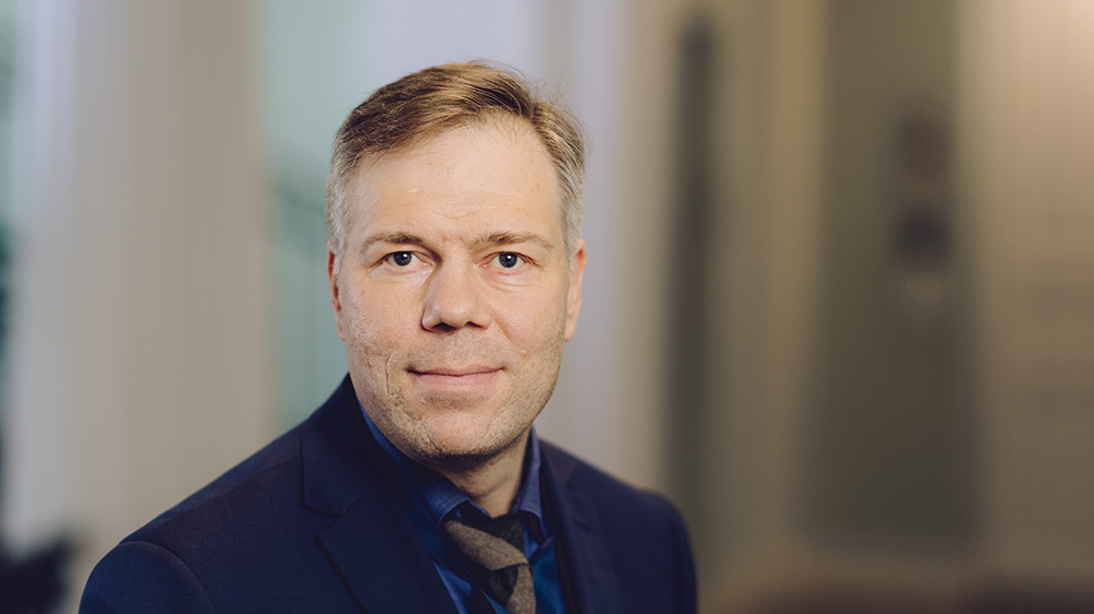 Förvaltnings- och utvecklingsdirektör, överdirektör Juha Majanen.