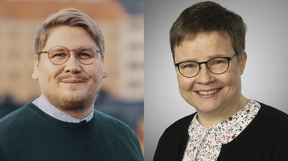 Tommi Hatinen ja Anni Laihanen.