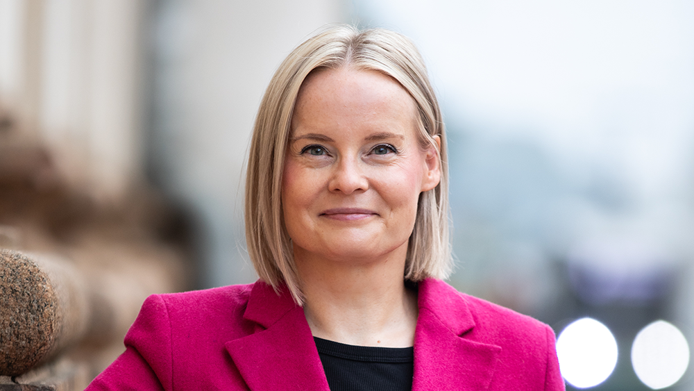 Valtiovarainministeri Riikka Purra.