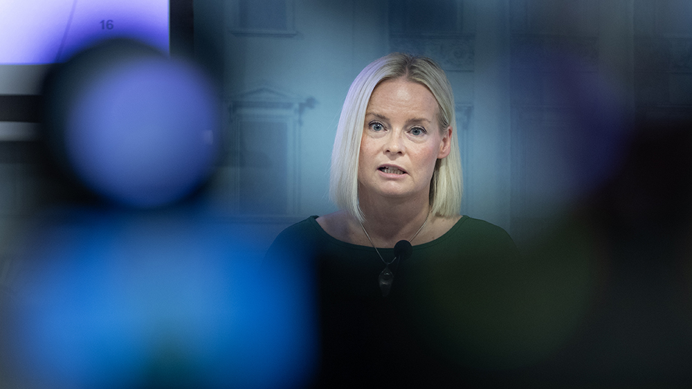 Finansminister Riikka Purra.