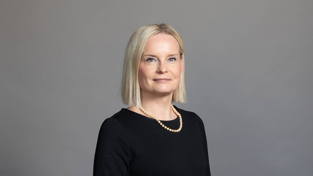 Valtiovarainministeri Riikka Purra.