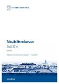 Taloudellinen katsaus, kevät 2016