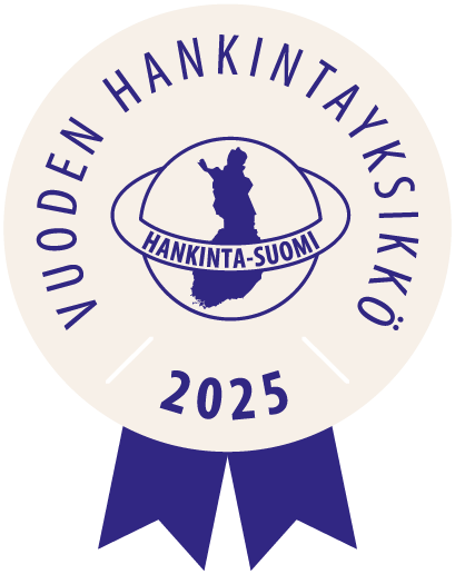 Vuoden hankintayksikkö 2025 logo