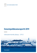 Ennustepoikkeamaraportti 2019