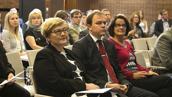 Anu Vehviläinen i seminariet 23.9.2016.
