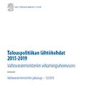 Talouspolitiikan lähtökohdat 2015-2019