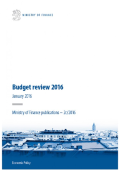 Budget Review 2016, January