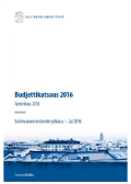 Budjettikatsaus 2016, tammikuu 2016