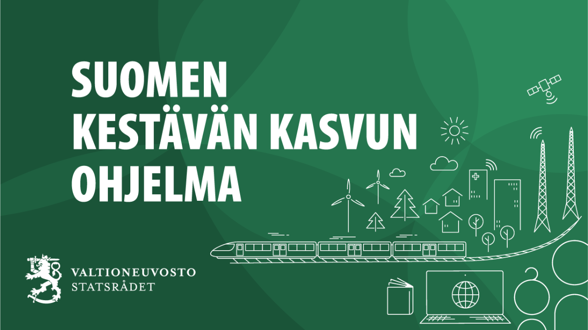 Suomen kestävän kasvun ohjelma.