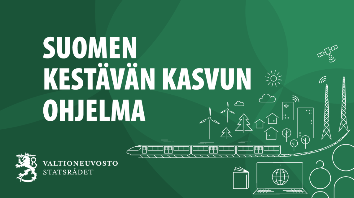 Suomen kestävän  kasvun ohjelma.