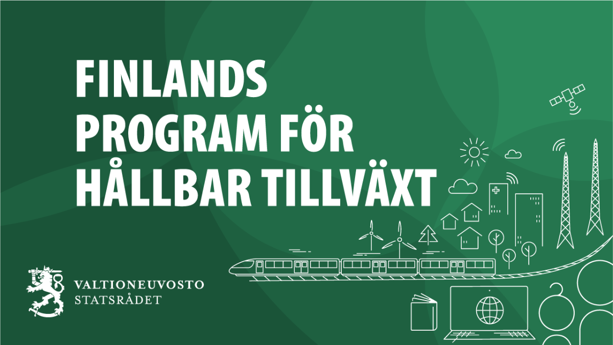 Programmet för hållbar tillväxt i Finland.
