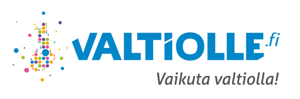 Valtiolle.fi -palvelun logo.