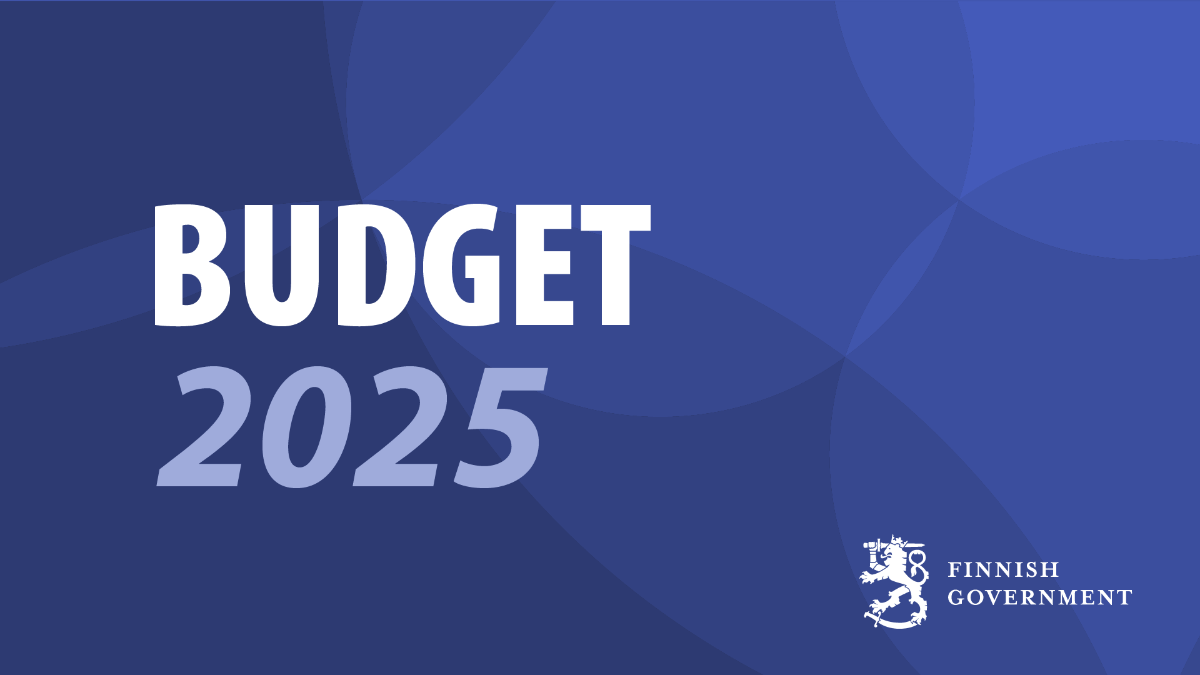 Kuvassa on kirjoitettuna teksti Budjetti 2025