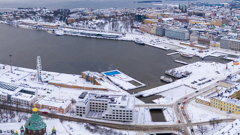 The South Harbour of Helsinki.