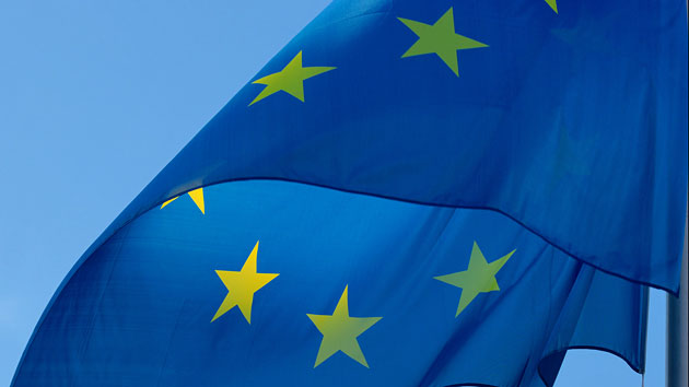 The EU flag.