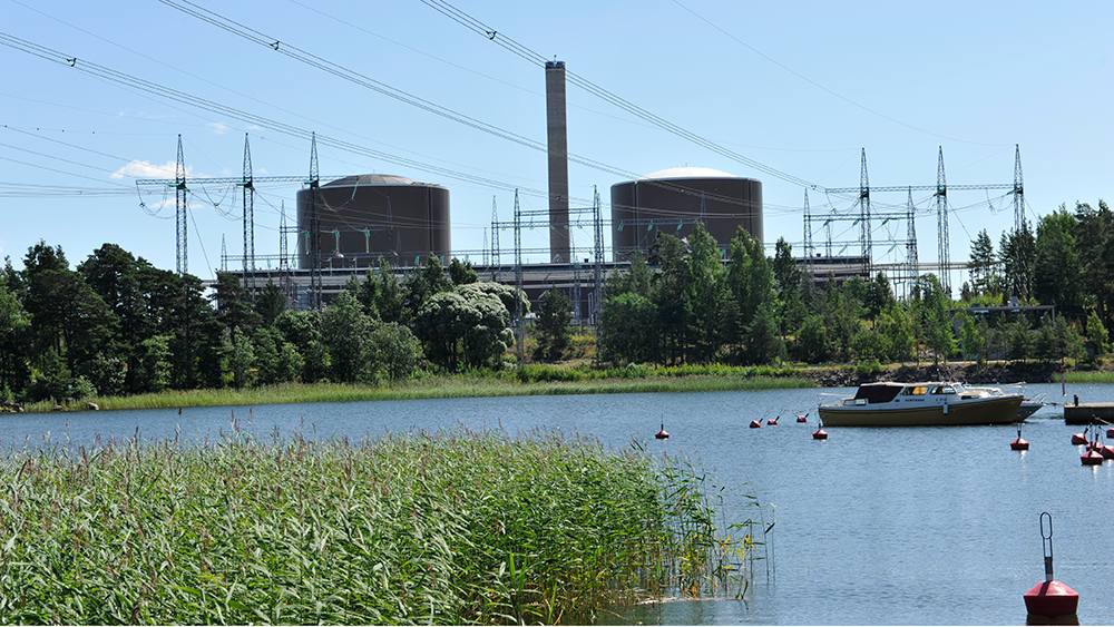 Kuvassa Loviisan voimalaitos