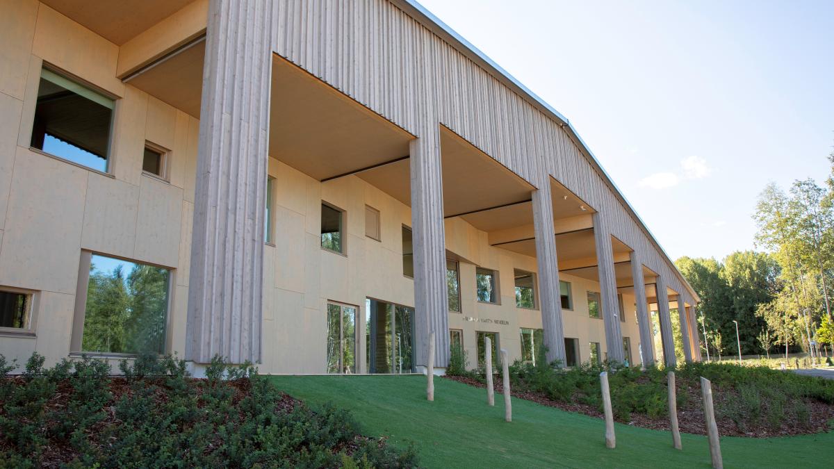 Päiväkoti Martta Wendelinin julkisivu