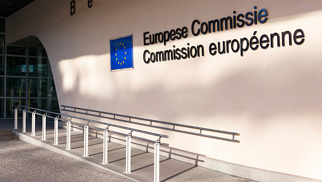 EU:n komission päärakennus Berlaymont.
